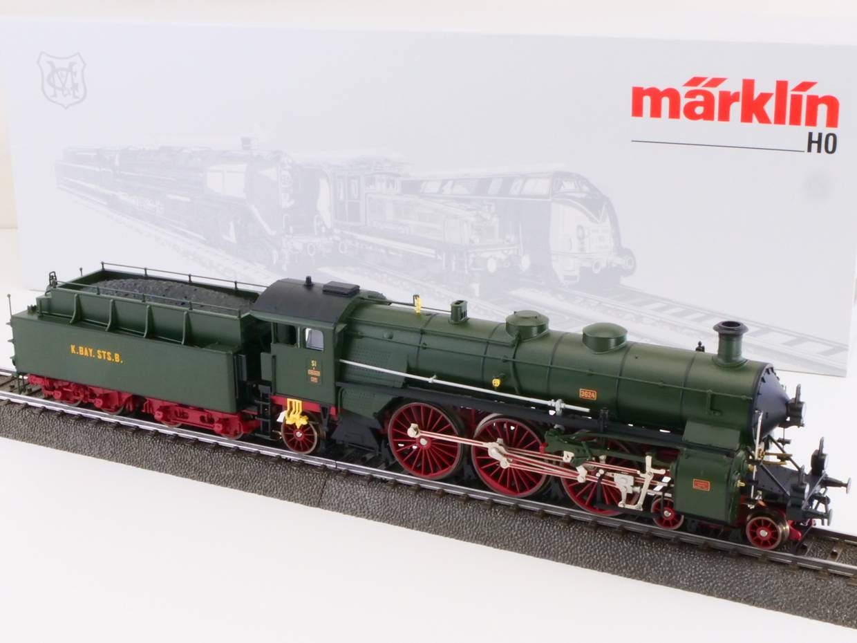 Märklin 39436 S 3/6 3624 mfx+ Digital Sound Steam Locomotive H0 AC