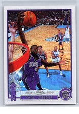 2003 Topps Chrome Chris Webber Gold Refractor #4 card