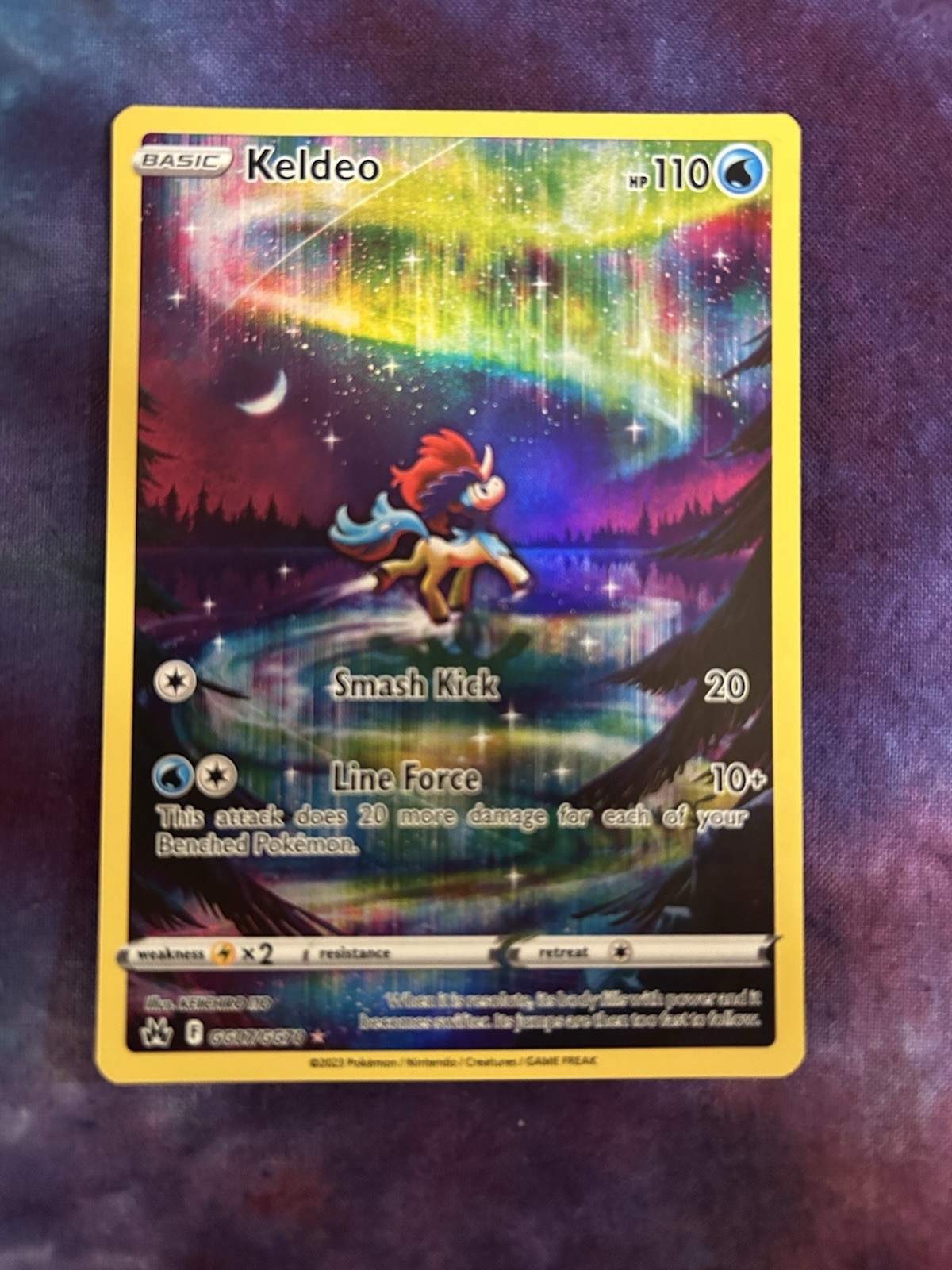Vaporeon TG02/TG30 Brilliant Stars Trainer Gallery Holo NM/M 🩵