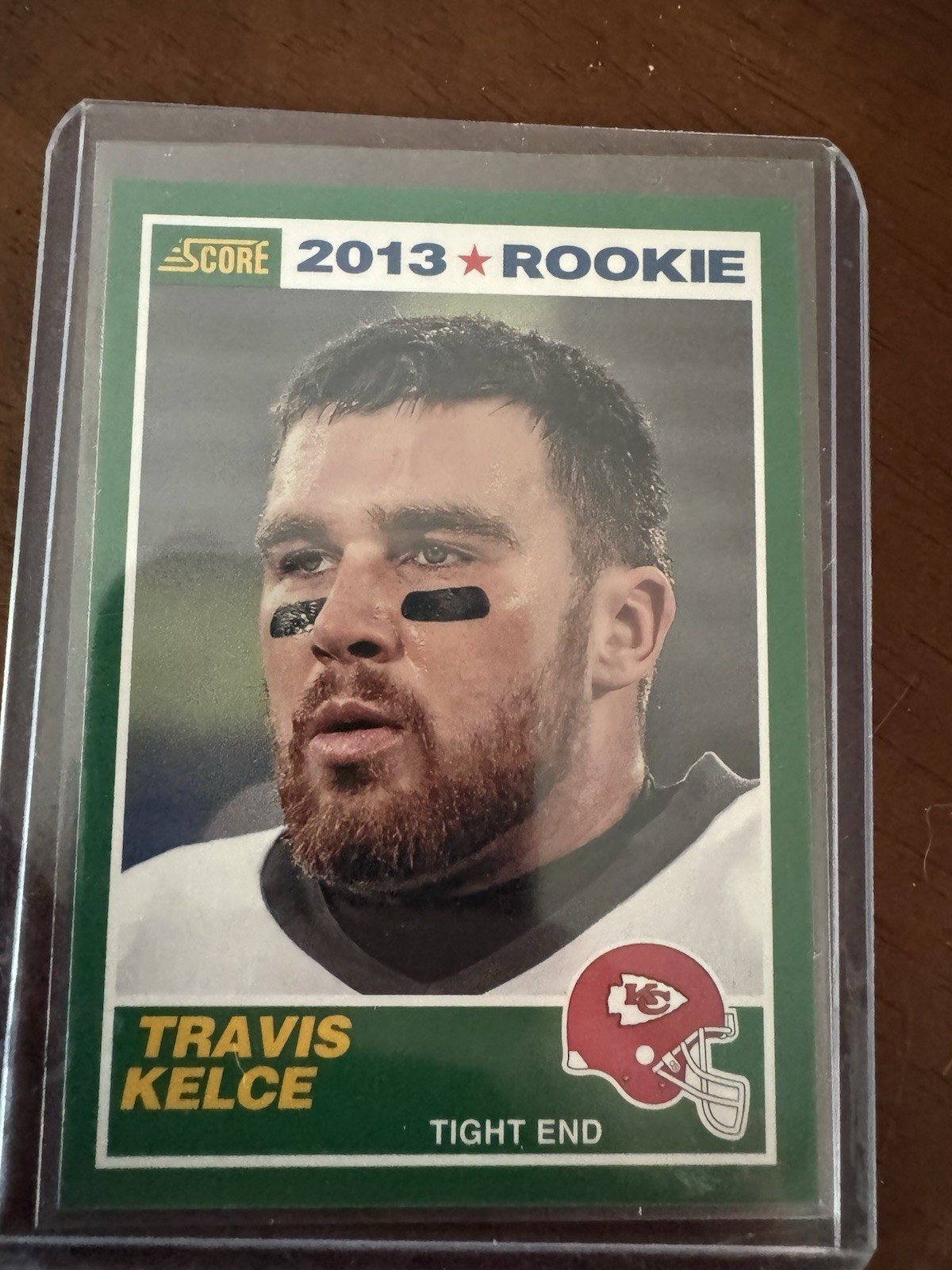 SCORE 2013 Rookie Travis Kelce #431 Kansas City Chiefs NFL Football Card