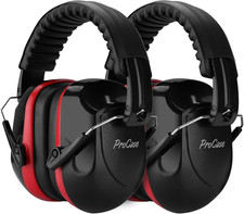 Noise Cancelling Ear Muffs - 2 Pack Hearing Protection for Kids  Adults