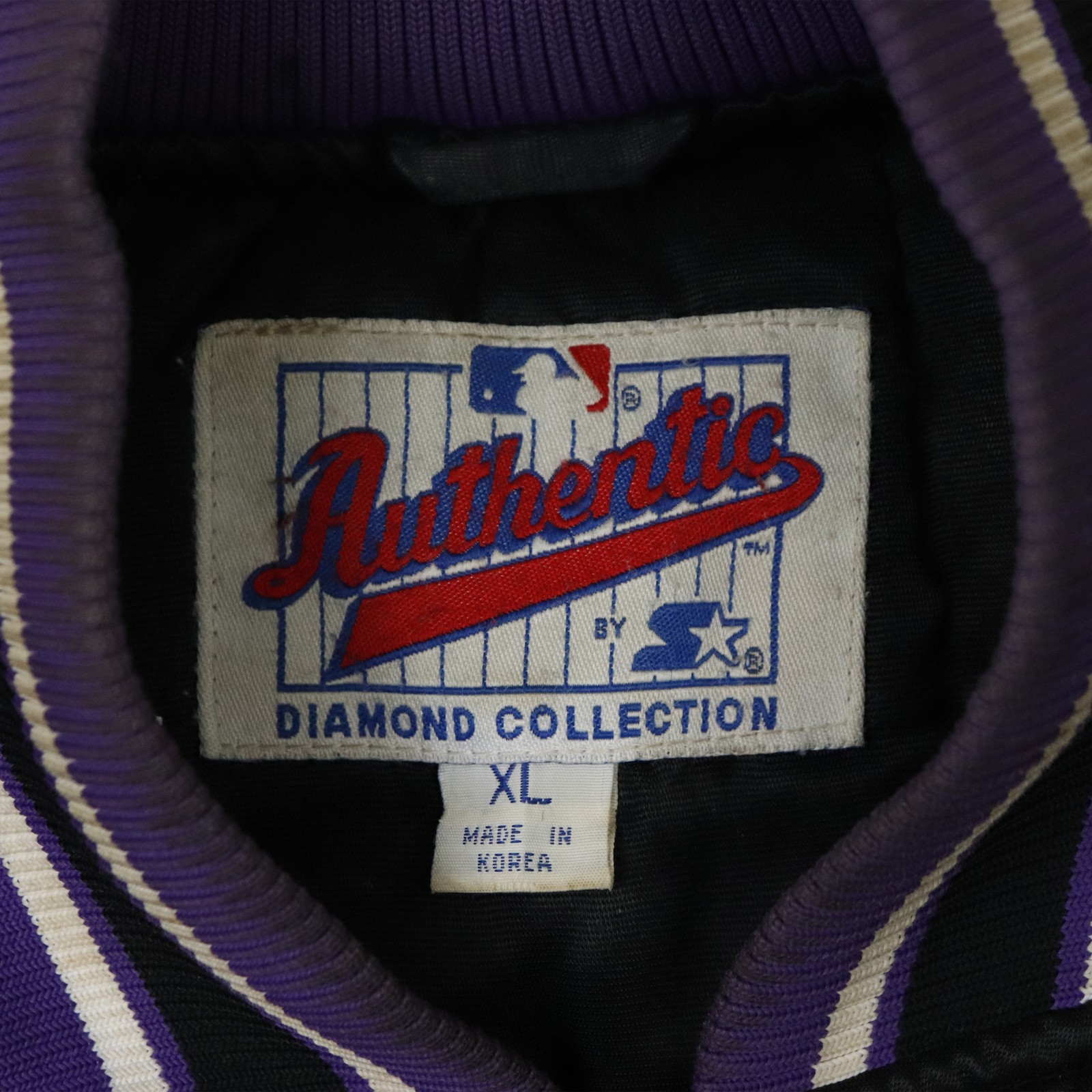 Vintage Starter Devil Rays Embroidered Satin Bomb… - image 7