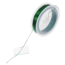 40M Green Iron for DIY Bead String Flower Arrangement