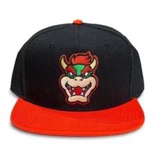 Nintendo Bowser Flatbill Snapback Hat