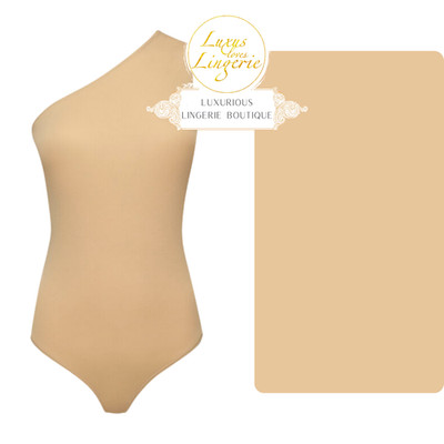 ONE SHOULDER SYMMETRICAL BODY by Wolford M cafe au lait Schulterfrei EleganT