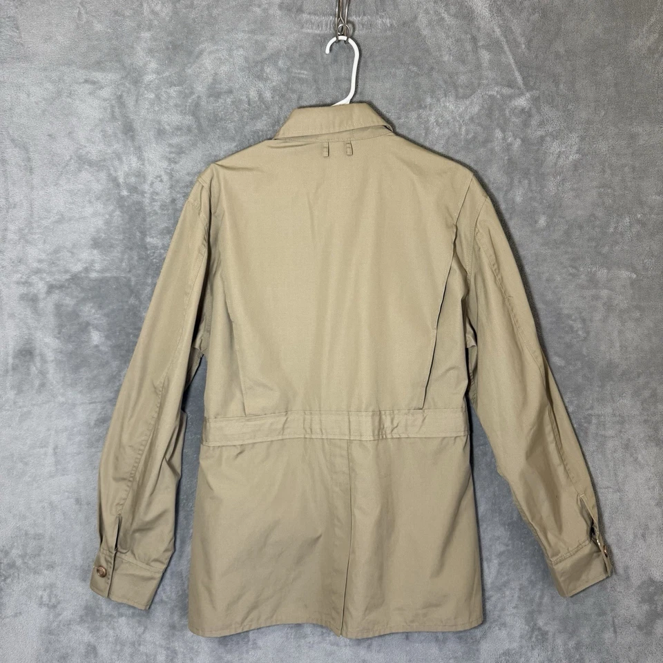 Chaqueta Cabelas De Colección Para Hombres L Bronceada Caza Tiro Pesca Safari Campo Cinturón Foto 3 de 4