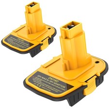 2pack USB Battery Convert Adapter Compatible with Dewalt 20V to 18V tools