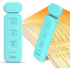 Rechargeable Clip on Reading Light 3 Color Temperatures 5 Level Dimmable