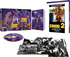 Zombie Flesh Eaters [4K UHD Blu-ray] (1979) Arrow UK Limited Edition Zombi 2