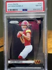 2024 Panini Prizm Jayden Daniels RC #347 Commanders PSA 8 Rookie Base