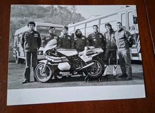 MOTOCICLISMO FOTO ORIGINALE TEAM NAVA- OLIO FIAT