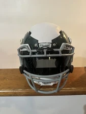 New Custom PHILADELPHIA EAGLES 69-73 White Full Size Schutt Vengeance M Helmet!