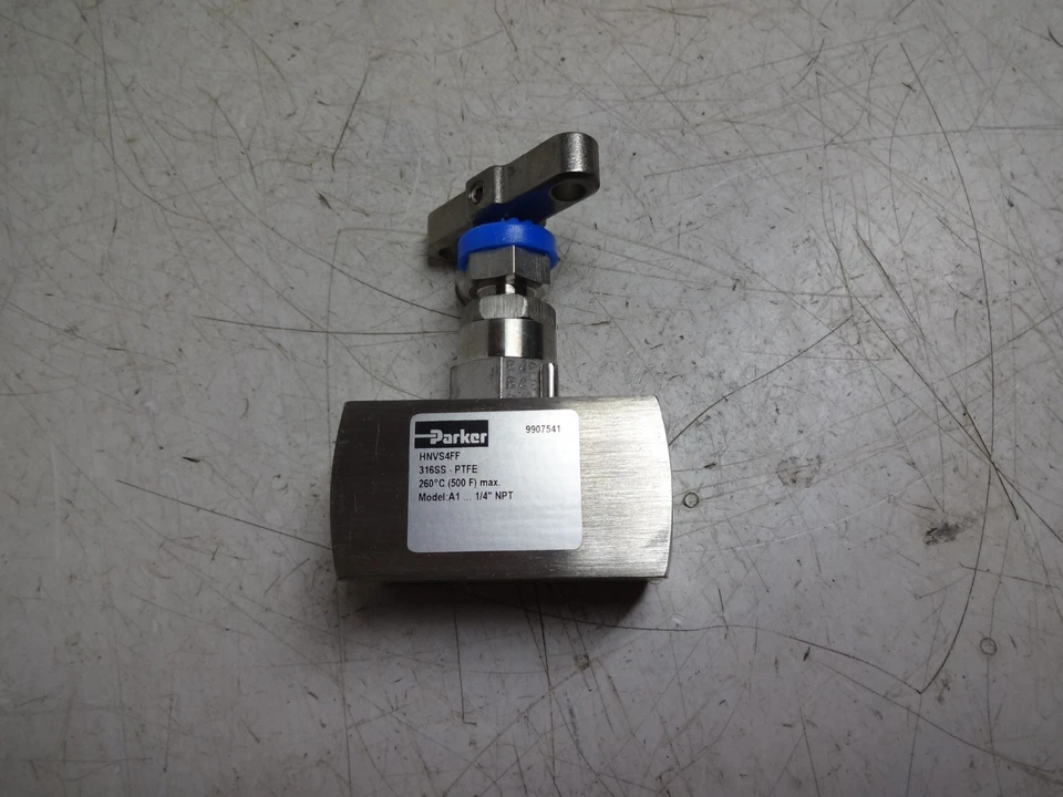 Nueva válvula de aguja Parker HNVS4FF-GR Foto 4 de 4