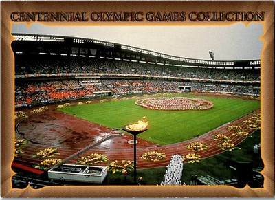 1996 Collect-A-Card Centennial Games #50 - Olympic Games Stadium, Seoul 1988