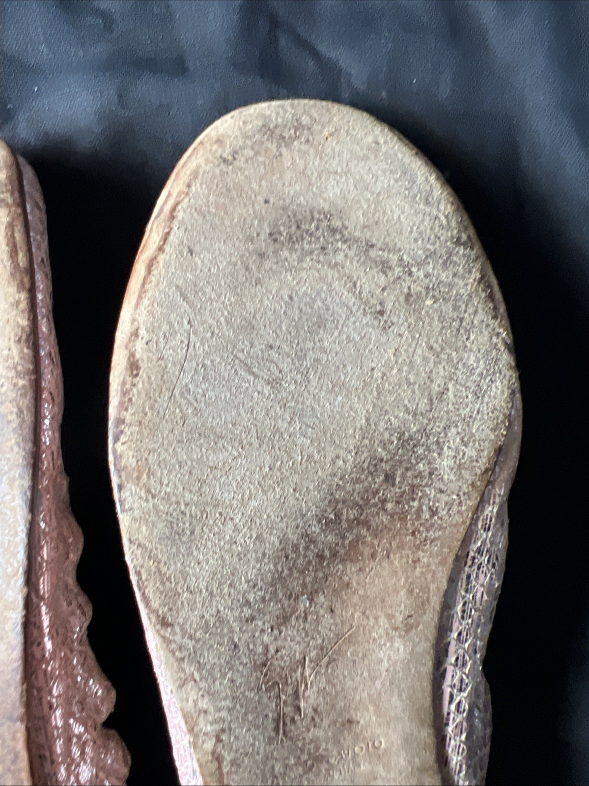 Giuseppe Zanotti  Python Rose Gold Ballet Flats I… - image 13