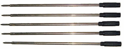 CHARNWOOD Penturning PEN7R Black Refill for 7mm Pens & Pencils - Pack of 5