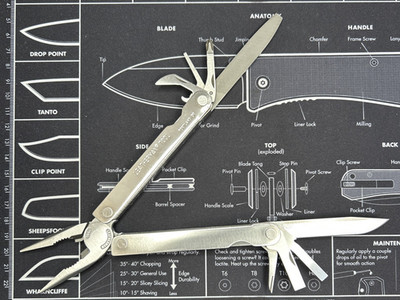 Vintage Leatherman Tool PST 0802 Portland OR USA Multi-Tool Stainless Steel VGUC