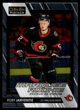 2023-24 O-Pee-Chee Platinum Marquee Rookies Roby Jarventie RC #233
