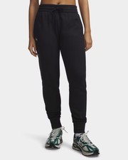 Under Armour Womens Rival Fleece Joggers Black XS
