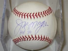 JOE MORGAN Autograph Auto OMLB Baseball HOF INSCRIPTION REGGIE JACKSON COA