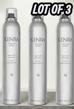 KENRA 25 VOLUME SPRAY 10 Oz. SUPER HOLD FINISHING SPRAY 50 VOC lot of 3