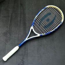 Harrow M-140 Squash Racquet Charleston Squash Club Matt Jenson Blue White 145g
