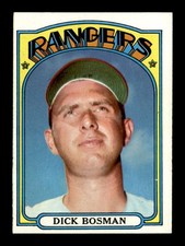 1972 Topps #365 Dick Bosman   EX/EX+ X3704957