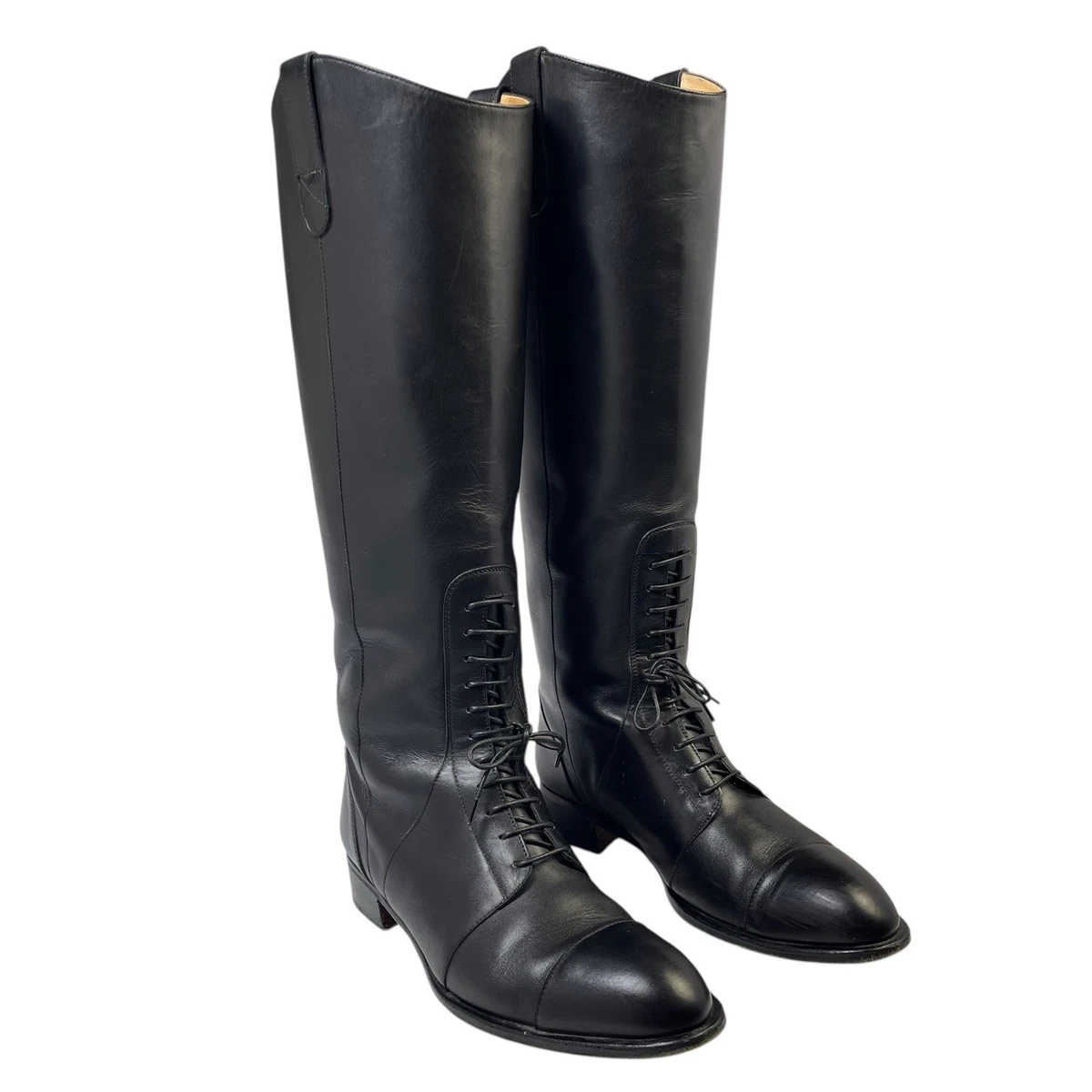 Brooks Brothers Black and Brown Leather Riding Boots Brooks Brothers Brown Leather Riding Boots Women Size 37  main image 2