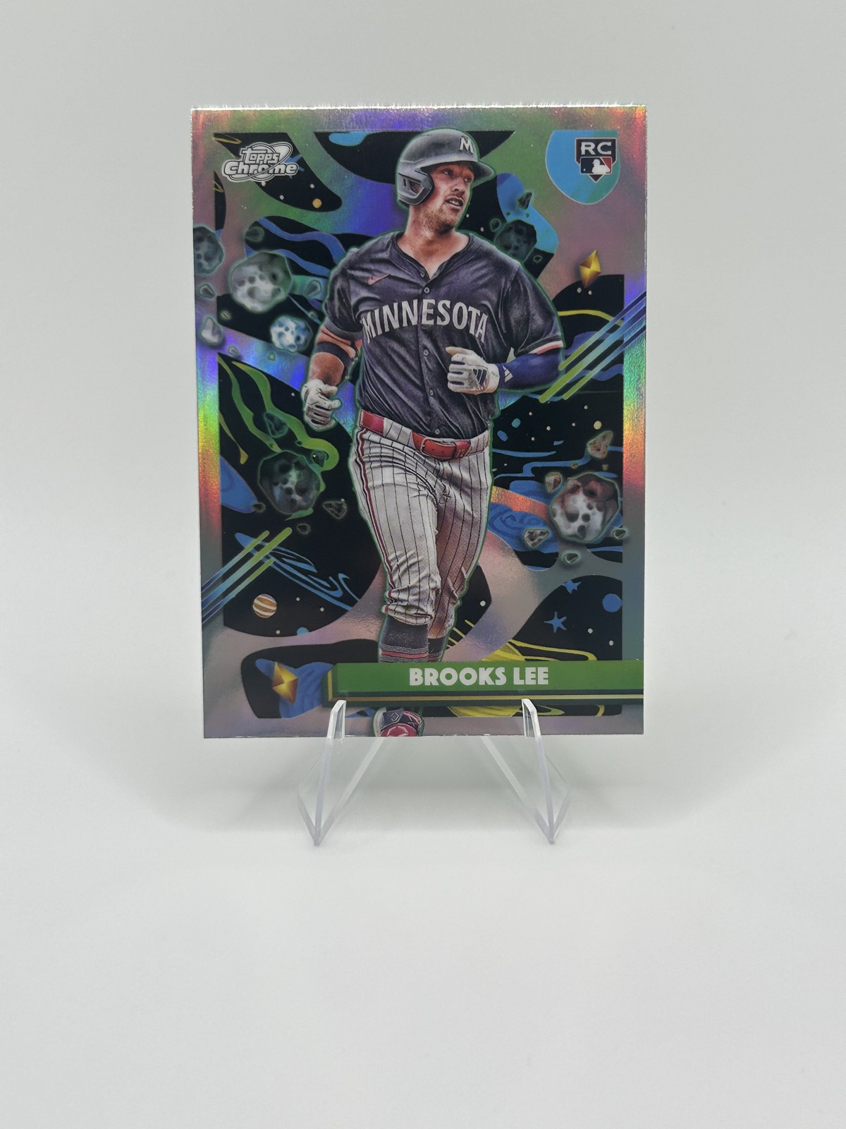 2025 Topps Cosmic Chrome - Brooks Lee #129 Refractor (RC)