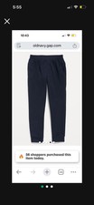 Boys Old Navy Go-Dry Mesh Jogger Pants for Boys Size L