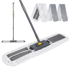 36" Commercial Dust Mops for Floor Cleaning, Professional Industrial Mop with...