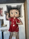 Betty Boop Coca Cola Waitress Roller Skates Car Hop Red Dress Vintage Figure