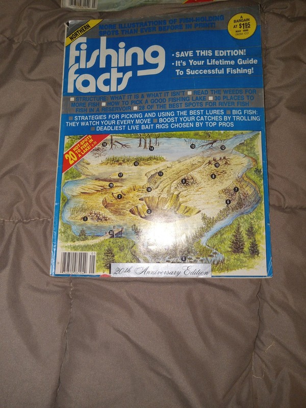 Fishing facts and In Fisherman Magizines Lot of 12