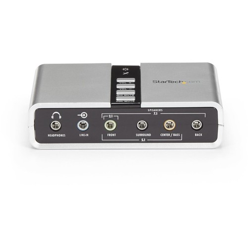 StarTech.com 7.1 USB Audio Adapter External Sound Card - Picture 6 of 10