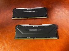 Corsair Vengeance rgb pro 16gb 2x8gb ddr4 3600mhz (CMW16GX4M2D3600C18)