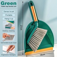 Heavy Duty Dustpan & Brush Set Plastic Floor Cleaning Set Household Pet Hair