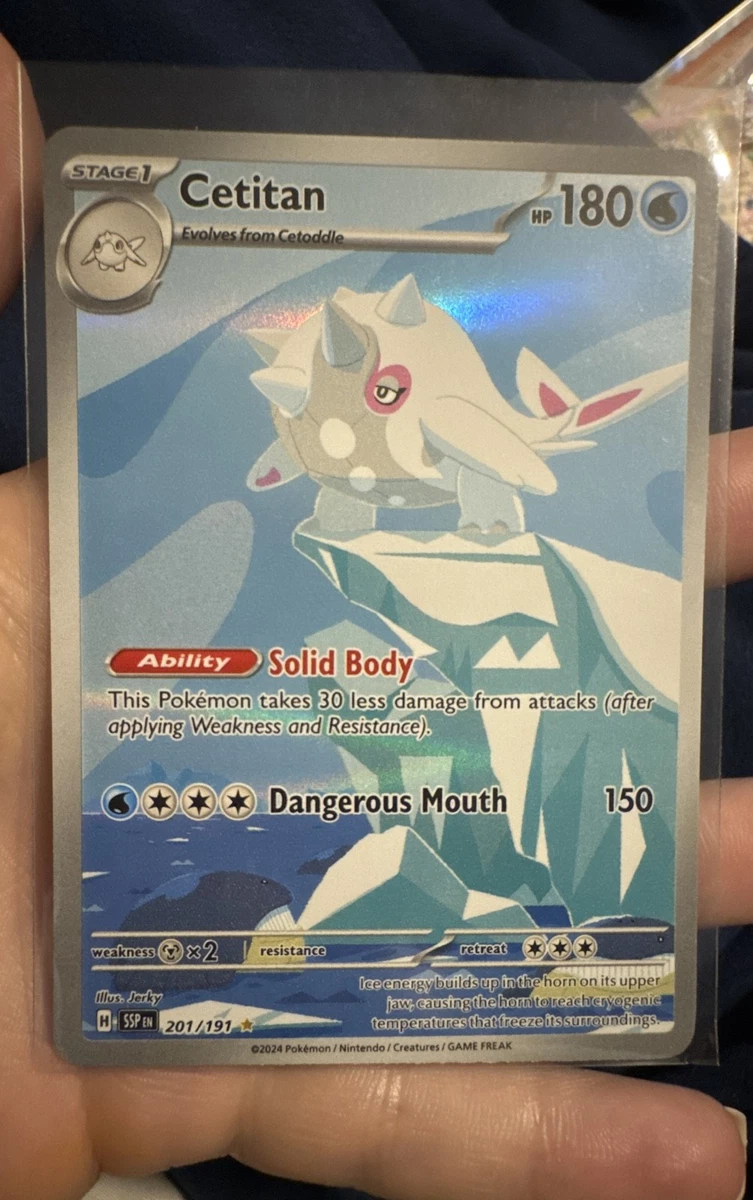 cetitan shiny pokemon card value (Dont apply Weakness and Resistance for Benched Pokmon.) Attack 2 Cetitan Pokmon TCG Cards for
