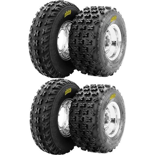 21x7-10, 20x11-9 ITP Holeshot XCR Front & Rear ATV UTV Tire Kit - 4 Tires