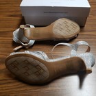 Dream Pairs Strappy Heels Sparkly Silver With Box — photo 4