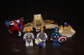 LEGO Marvel: Captain America's Avenging Cycle 6865 Complete With Booklet No Box