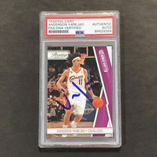2010-11 Panini Prestige #17 Anderson Varejao Signed Card AUTO PSA Slabbed Cavali