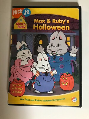 NICK JR ~ MAX & RUBY ~ MAX & RUBY'S HALLOWEEN ~ DVD, 2005