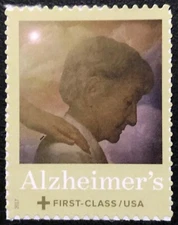 2017 Scott #B6 - 49¢ + 11¢ - ALZHEIMER'S - Single Stamp - Mint NH