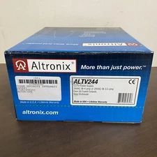 Altronix ALTV244 CCTV Power Supply, Four Fused Outputs, 24/28VAC at 4A Enclosure