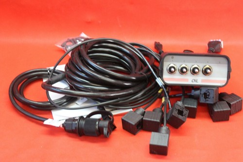 4 BOTONES CONTROL CETOP CON CABLE 12V DIN VÁLVULA 12 24V 4 compartimentos - Imagen 5 de 9