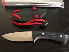 Victorinox Outdoor Master Micarta Full Tang Knife with Pouch, Small, 4.2262