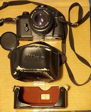 Nikon EM 35mm film camera w/ 50mm lens U32786 