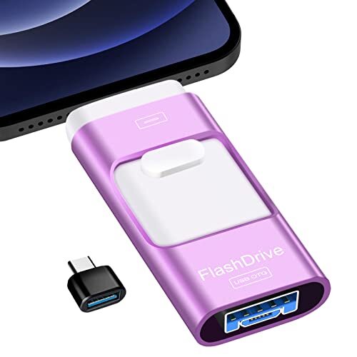 Sunany 256GB USB Flash Drive, Photo Memory Stick External Storage Thumb