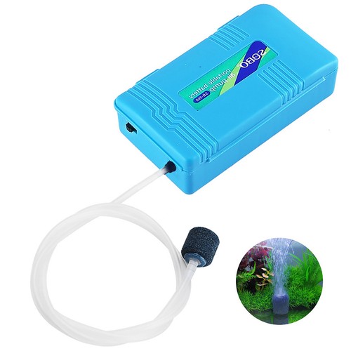 Battery-Operated Portable Outdoor Fishing Oxygen Pump Fish Tank Backup Air Pump - Bild 4 von 14