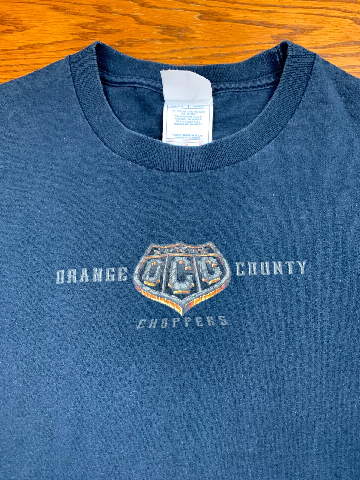 Early 00s Orange County Choppers DoubleSided T Shirt… Gem